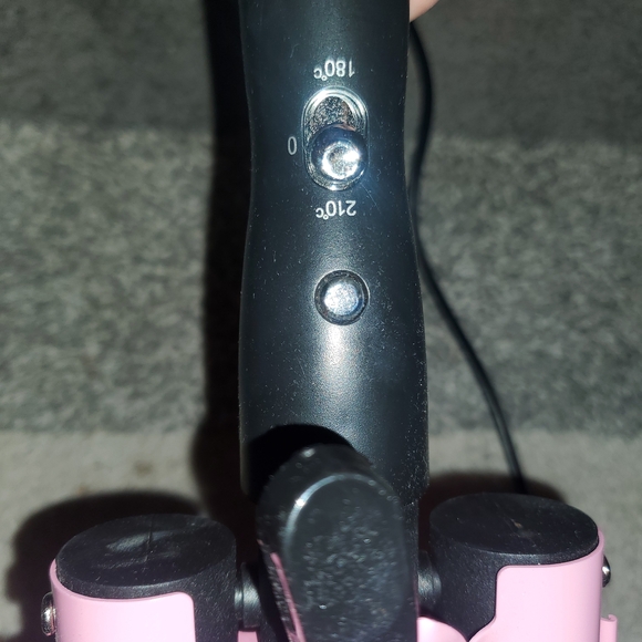 Pink Hair Waver Curling Iron - Picture 2 of 3